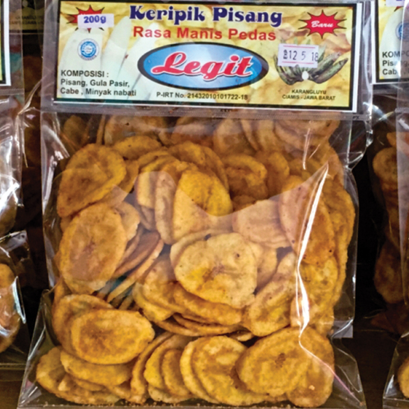 Keripik Pisang Manis Pedas ( 2 Pack )