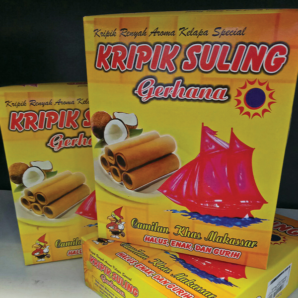 KRIPIK SULING GERHANA ( 3 PACK )