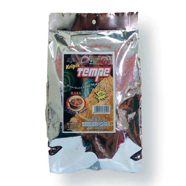 Keripik Tempe Rasa Tom Yum (Isi 4)