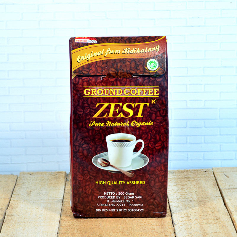 KOPI ZEST ARABICA BIJI 500GR