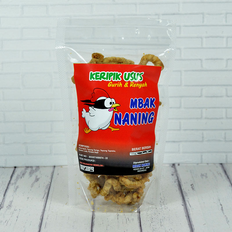 KERIPIK USUS MBAK NANING (ISI 2 @100GR)