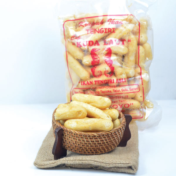 KERUPUK IKAN TENGGIRI 250 GRAM ( 2 PACK )