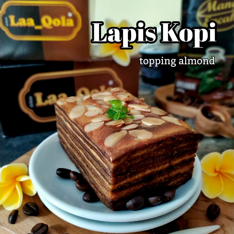 LAA_QOLA LAPIS KOPI LAMPUNG TOPPING ALMOND