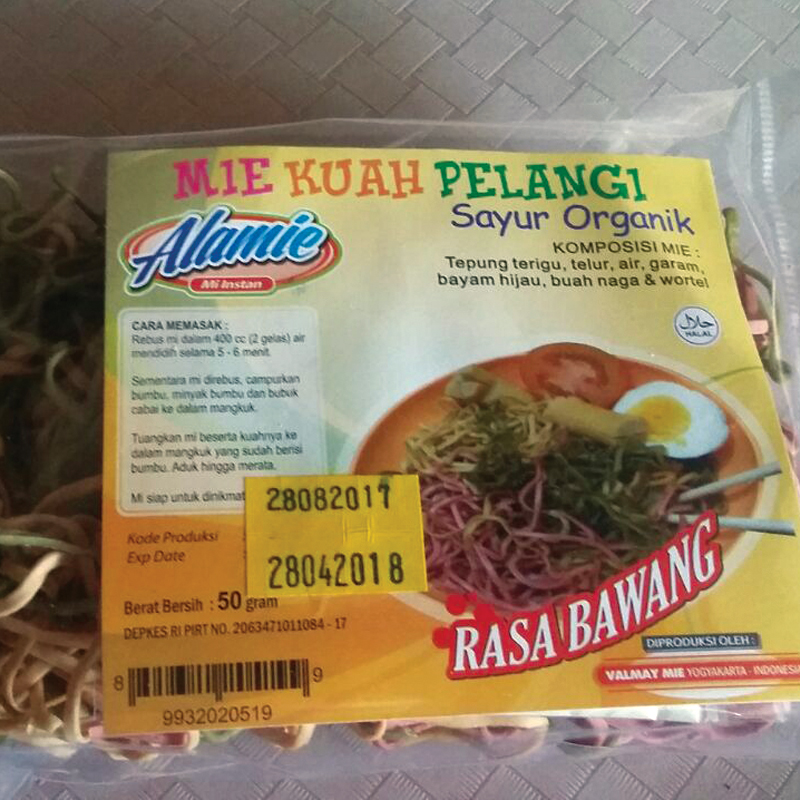 MIE INSTANT PELANGI KUAH BAWANG 10 Pack