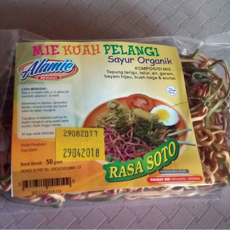 MIE INSTANT PELANGI KUAH SOTO 10 Pack