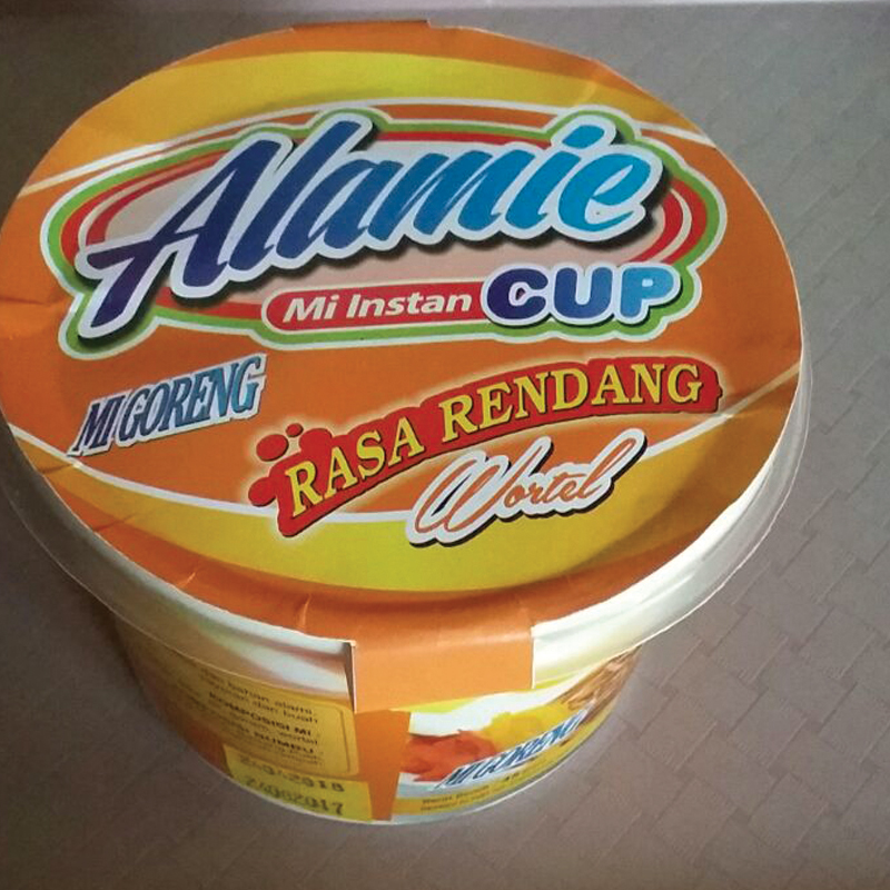 MIE INSTAN CUP GORENG RENDANG WORTEL 5 Pack