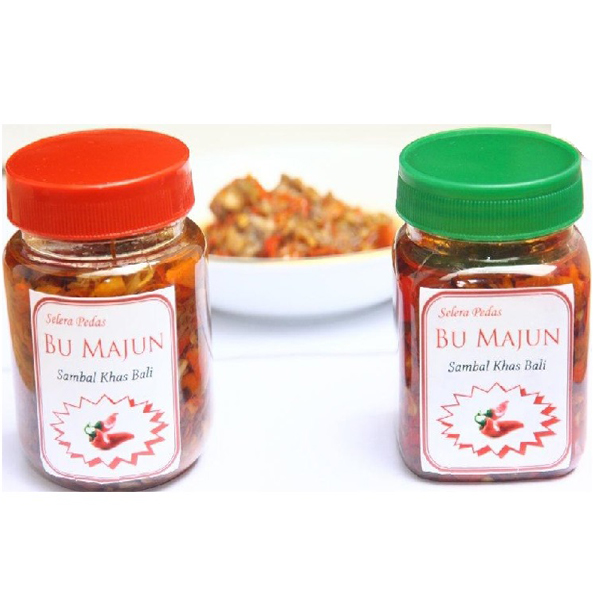 Paket 2 Sambal BuMajun (Sambal Bawang Pedas Original dan Extra Pedas)