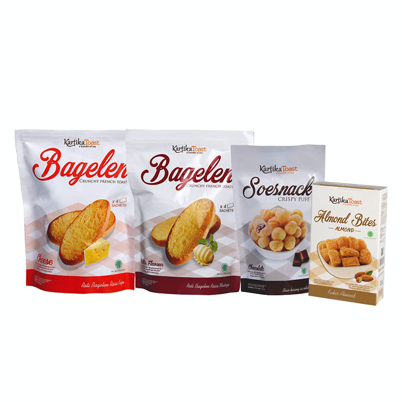 PAKET BAGELAN & ALMOND BITES KARTIKA SARI ISI 4