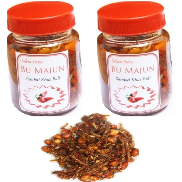 Paket Samdori 2 BuMajun ( 2 Sambal Bawang, 1 Balado Teri Kacang)