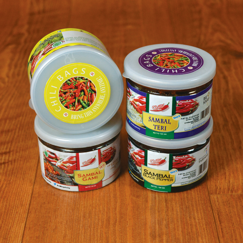 Paket 3 ( Sambal Teri,Gami, BlackPepper,Petai )