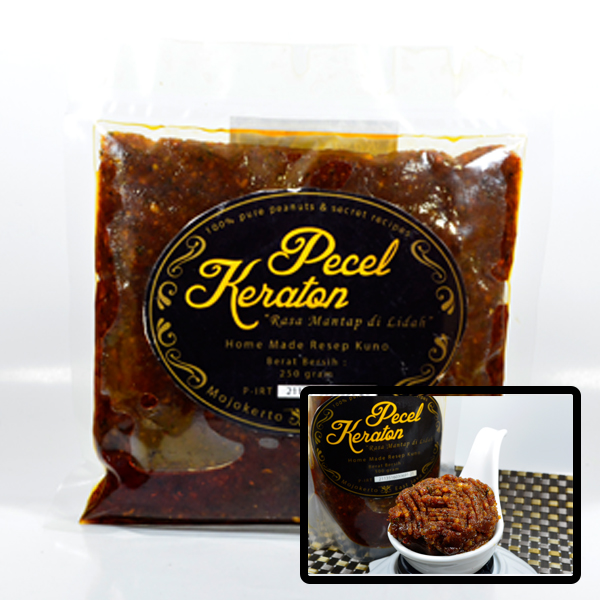 Bumbu Pecel Keraton Tidak Pedas (Isi 3)