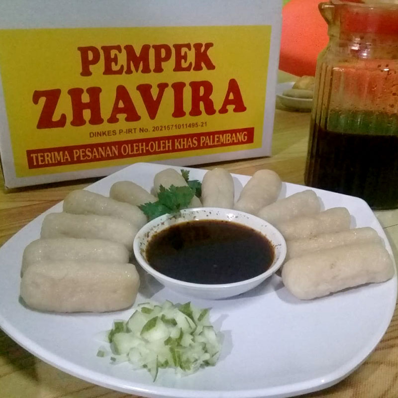 PEMPEK ZHAVIRA PAKET LENJER BESAR ISI 5