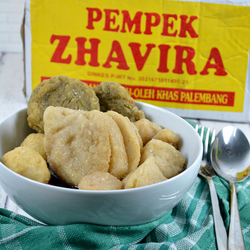 PEMPEK ZHAVIRA PAKET B ISI 12 CAMPUR