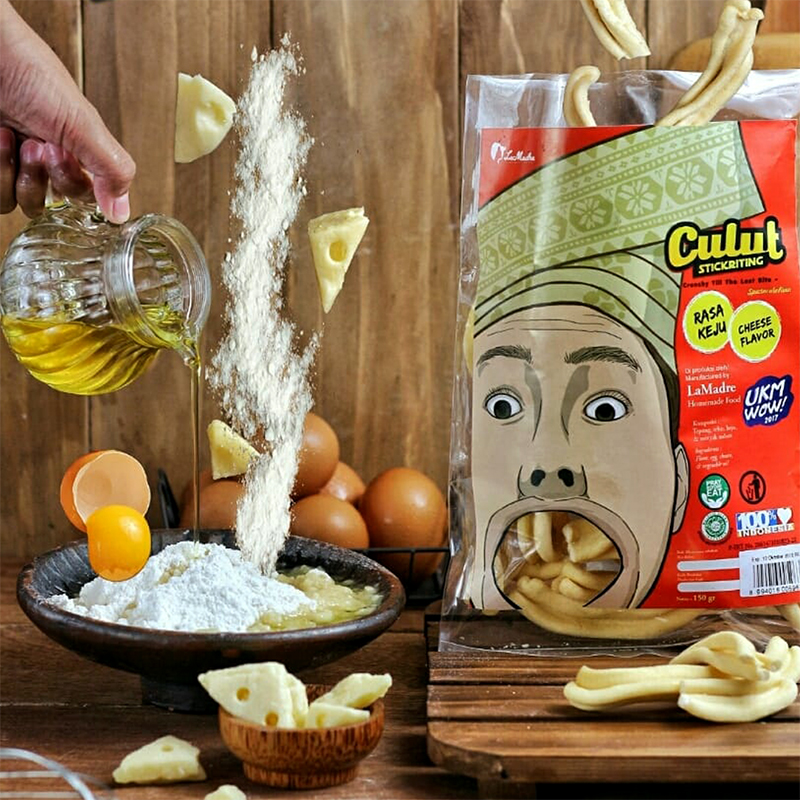 Culut Keju Ice Snack (Isi 3 bungkus)