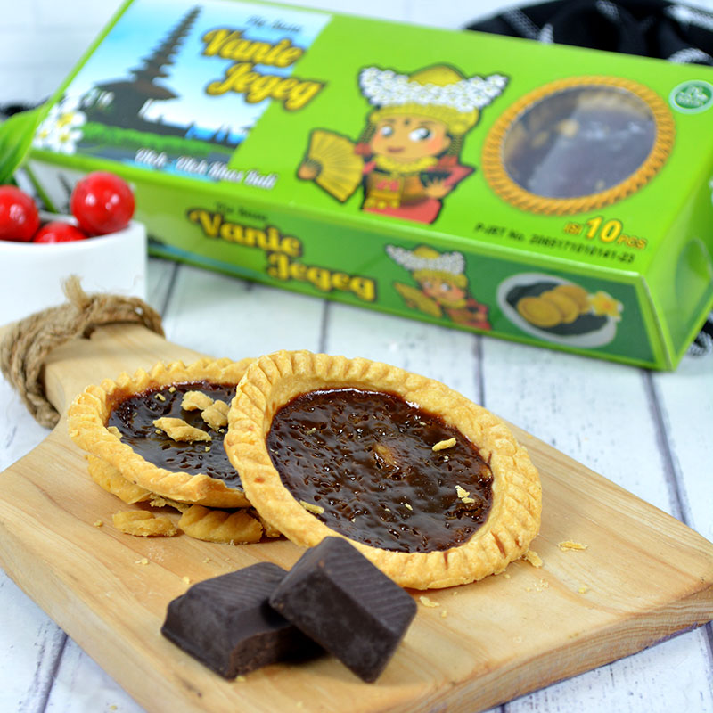 PIE SUSU VANIE COKLAT (ISI 10 PCS)