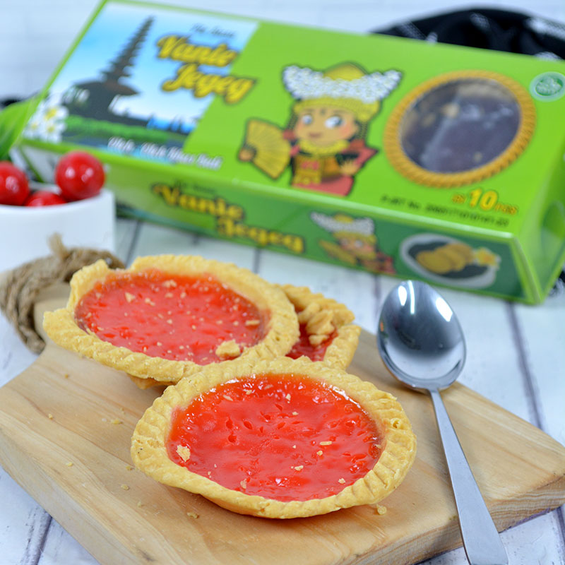 PIE SUSU VANIE STRAWBERRY (ISI 10 PCS)