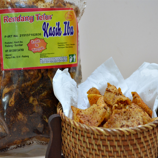 Rendang Telur Kasih Ibu (Isi 4 pcs)