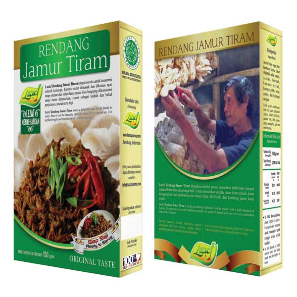 Laziz! Rendang Jamur Tiram 150gr