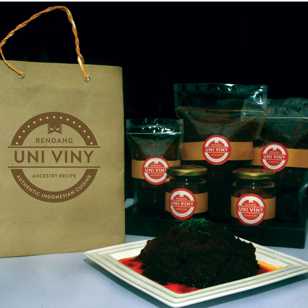 RENDANG DAGING UNI VINY 250 GRAM