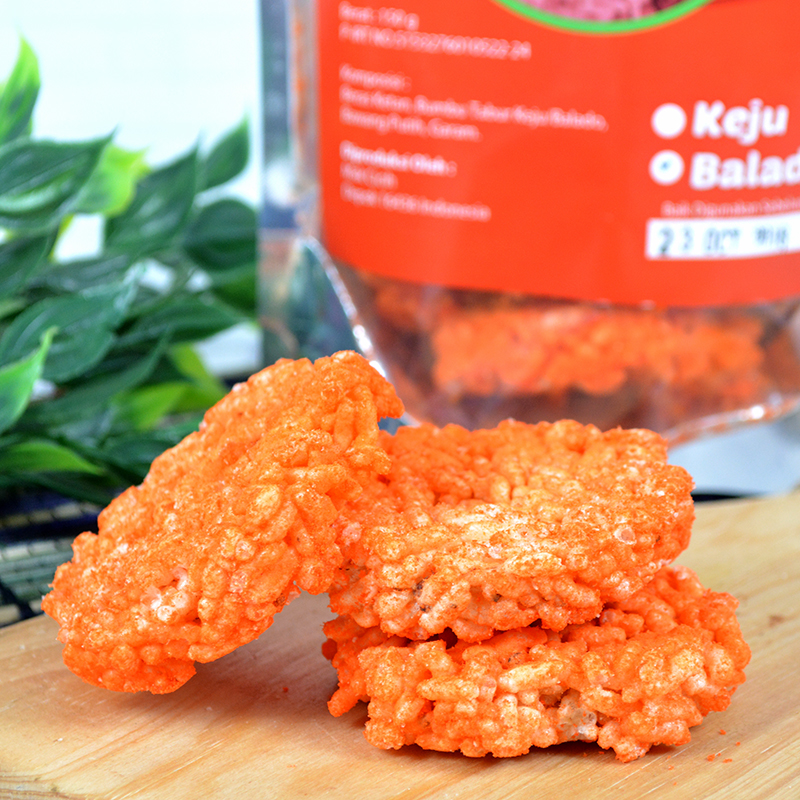 RENGGINANG MAK CICIH RASA BALADO ISI 2PACK @150GR