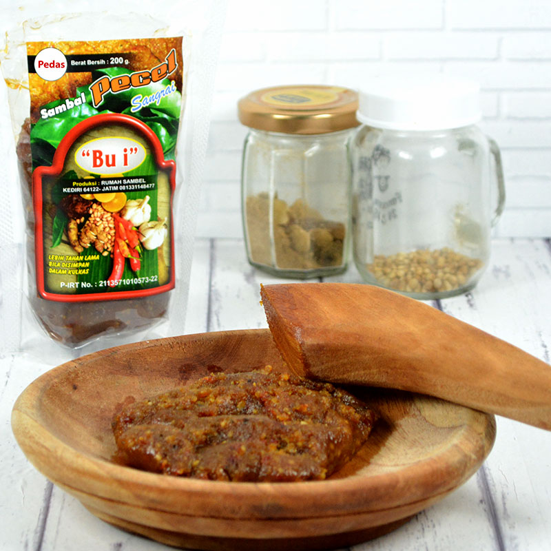 SAMBEL PECEL PEDAS (ISI 3 PACK @200GR)