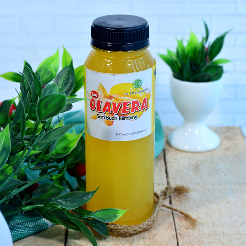 TAN OLAVERA SARI BUAH BELIMBING ISI 3 BOTOL @300ML