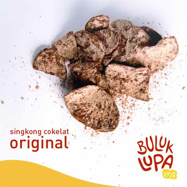 Keripik Singkong Coklat Buluk Lupa  (2 Pcs)