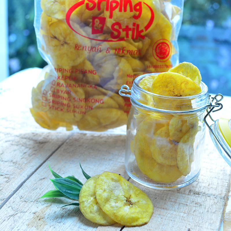 SRIPING PISANG BYAR ISI 2 PACK @250GR