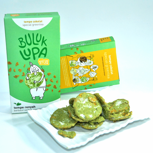 Tempe Coklat Buluk Lupa Green Tea (2 Bungkus)