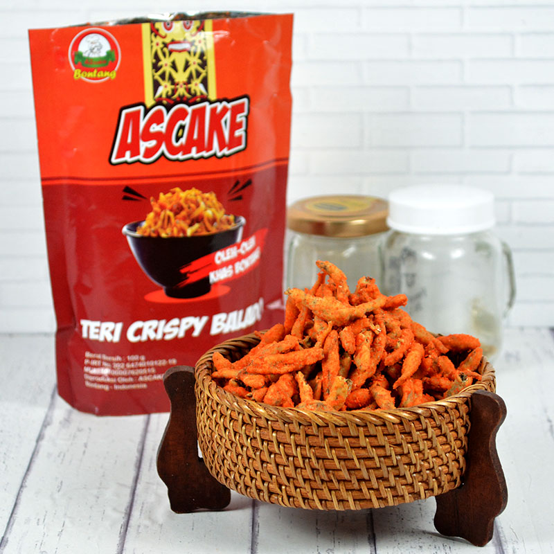 TERI CRISPY PEDAS (ISI 2 PACK @100GR