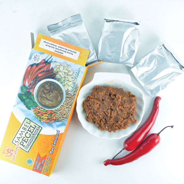 Sambal Pecel Tidak Pedas (1 Box @3 Pcs) 