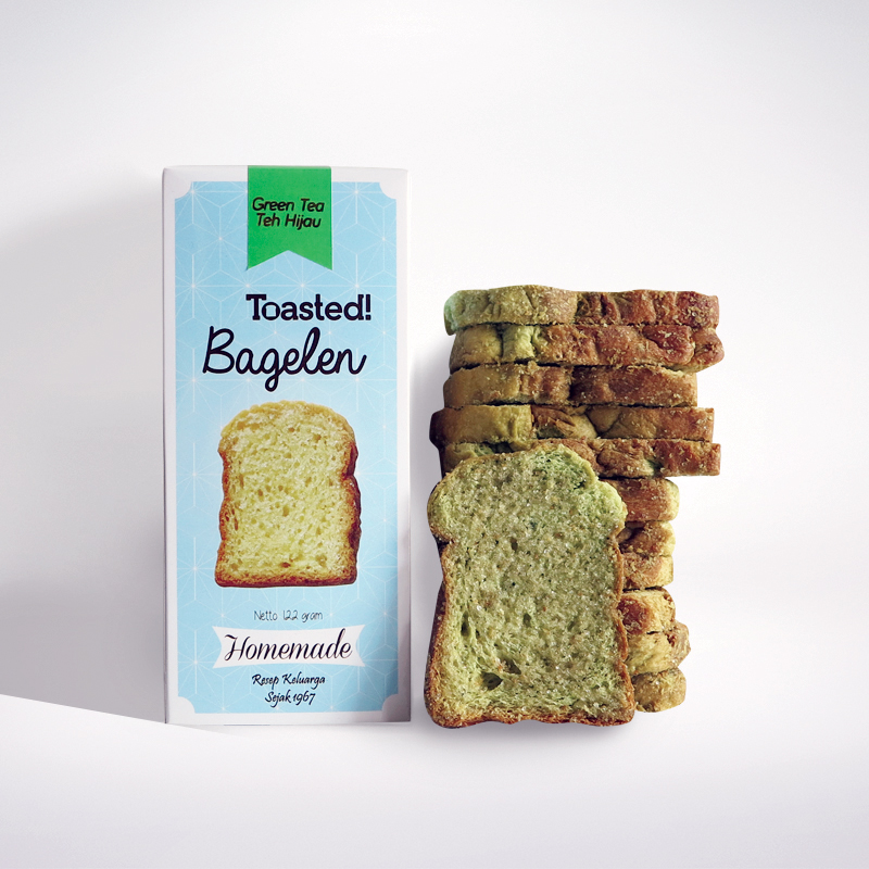 TOASTED! BAGELEN GREENTEA