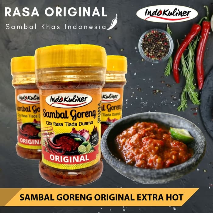 SAMBAL GORENG ORIGINAL EXTRA HOT