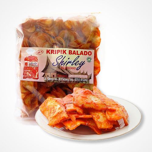 KRIPIK BALADO PANJANG SHIRLEY 500GR