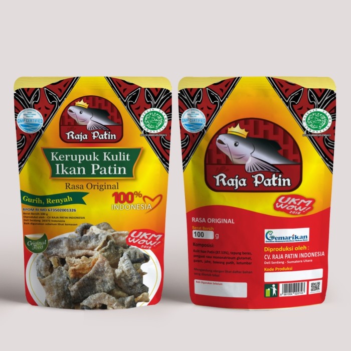 KERUPUK IKAN PATIN 250 GR