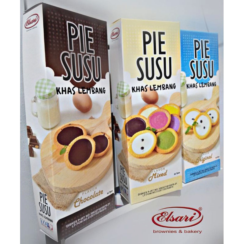 PIE SUSU KHAS LEMBANG RASA COKLAT