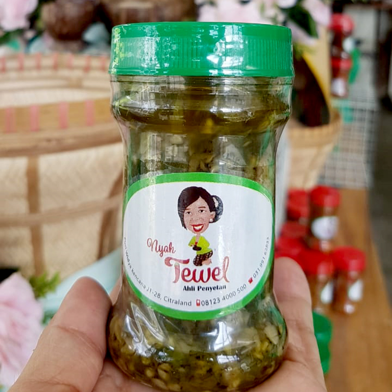 SAMBAL EBI CABE IJO NYAH TEWEL