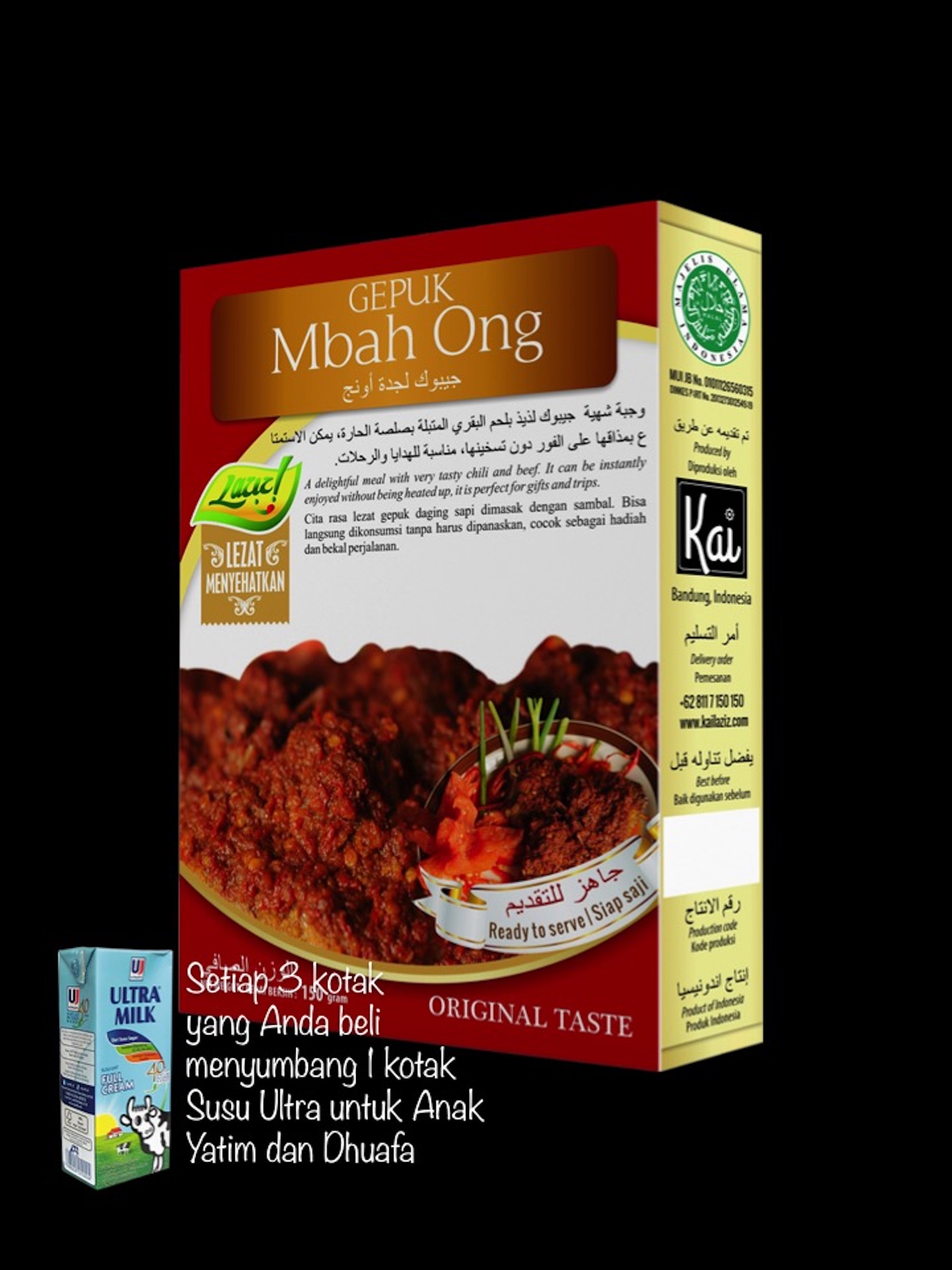 GEPUK MBAH ONG KAI FOOD 150GR