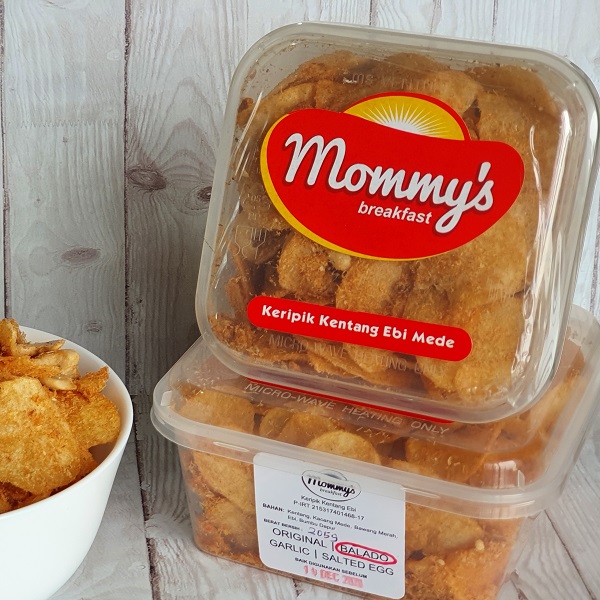 MOMMYS KERIPIK KENTANG EBI MEDE RASA BALADO MEDIUM