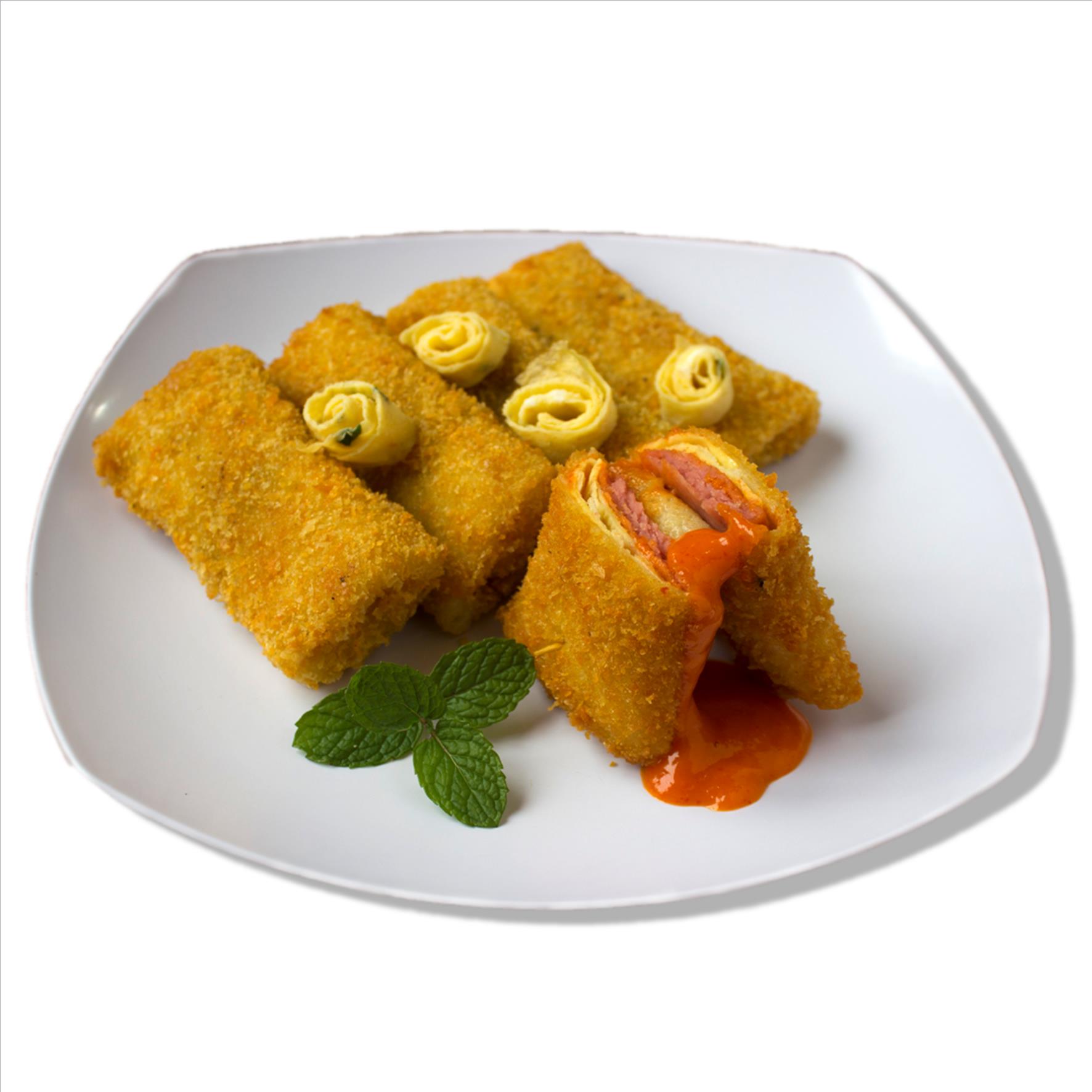 FROZEN RISOLES KAMBOJA RASA SMOKED BEEF EGG