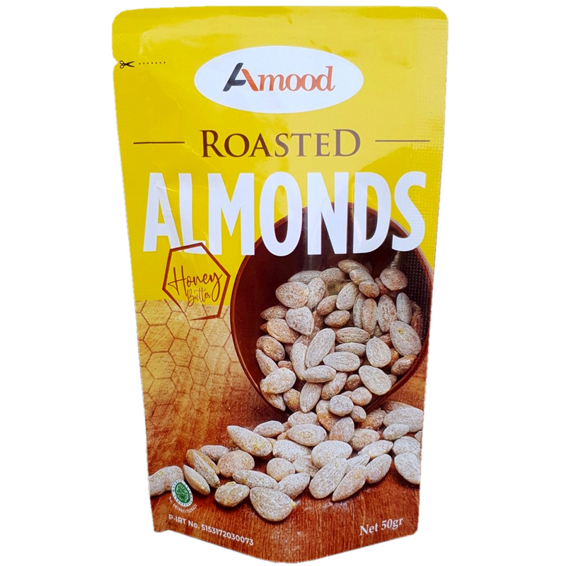 AMOOD ROASTED ALMOND RASA HONEY BUTTER 50GR