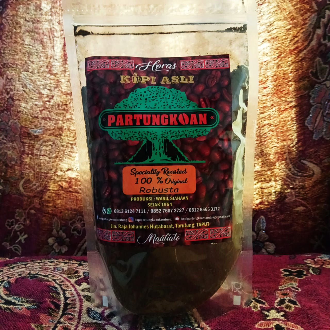 KOPI PARTUNGKOAN ROBUSTA BUBUK 250GR