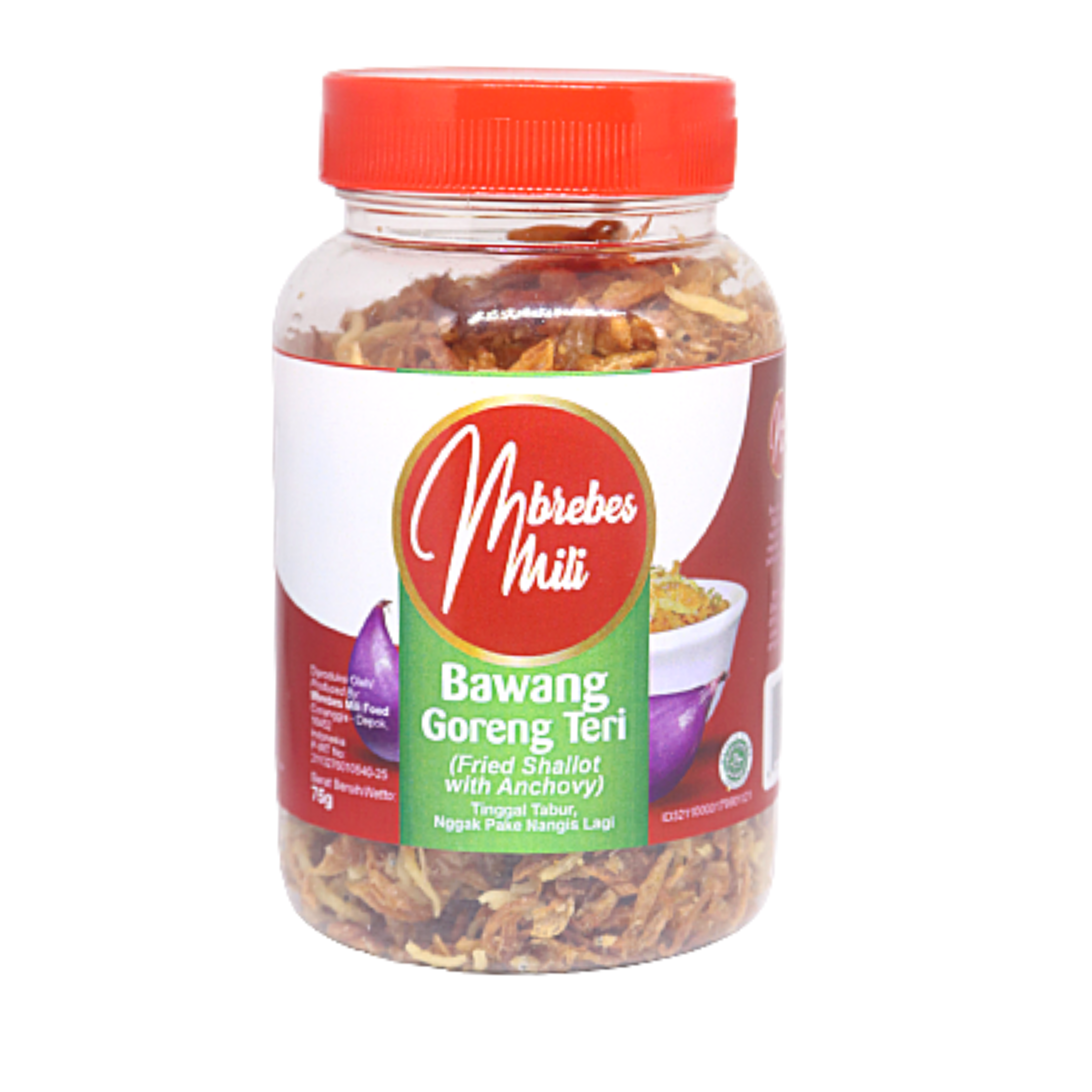 BAWANG MERAH GORENG TERI TOPLES 75GR