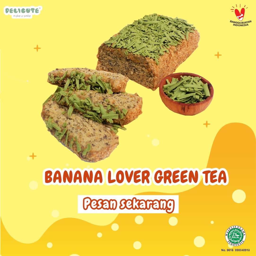 BANANA LOVER GREEN TEA DELICUTE