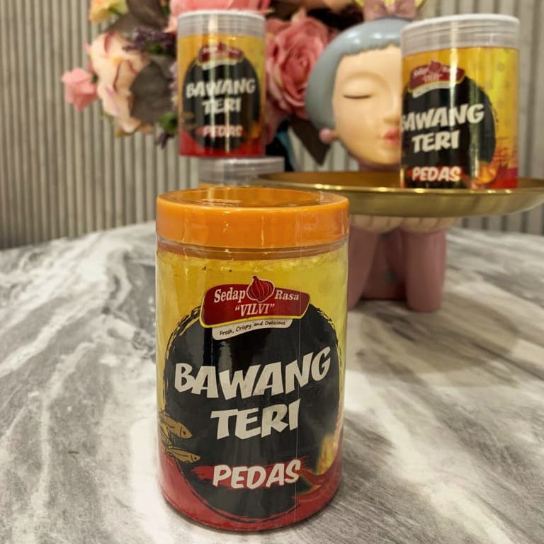 BAWANG GORENG TERI PEDAS