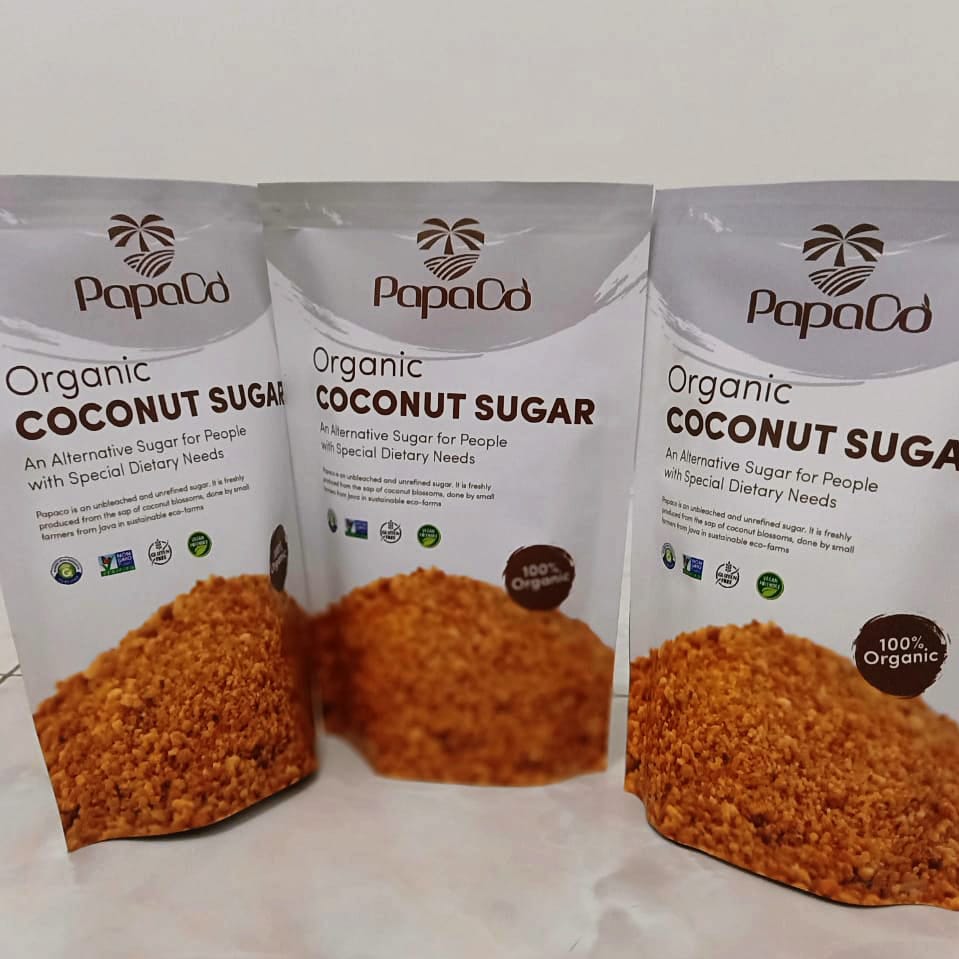 PAPACO ORGANIC COCONUT SUGAR 150GR