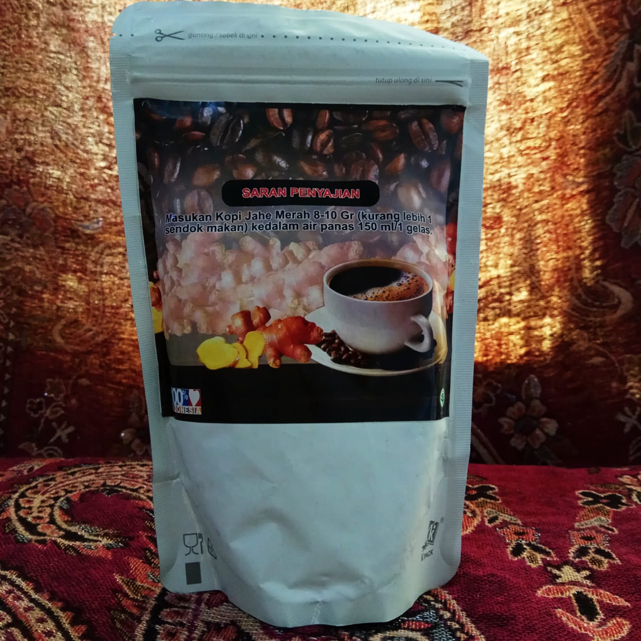 KOPI JAHE MERAH PREMIUM 100GR