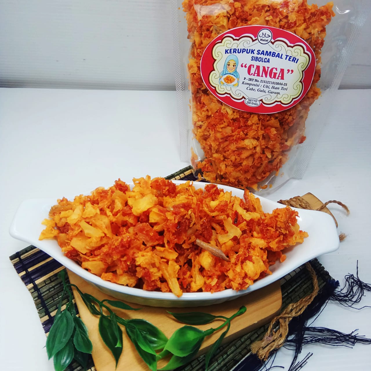 KERIPIK SAMBAL SIBOLGA 1 KG