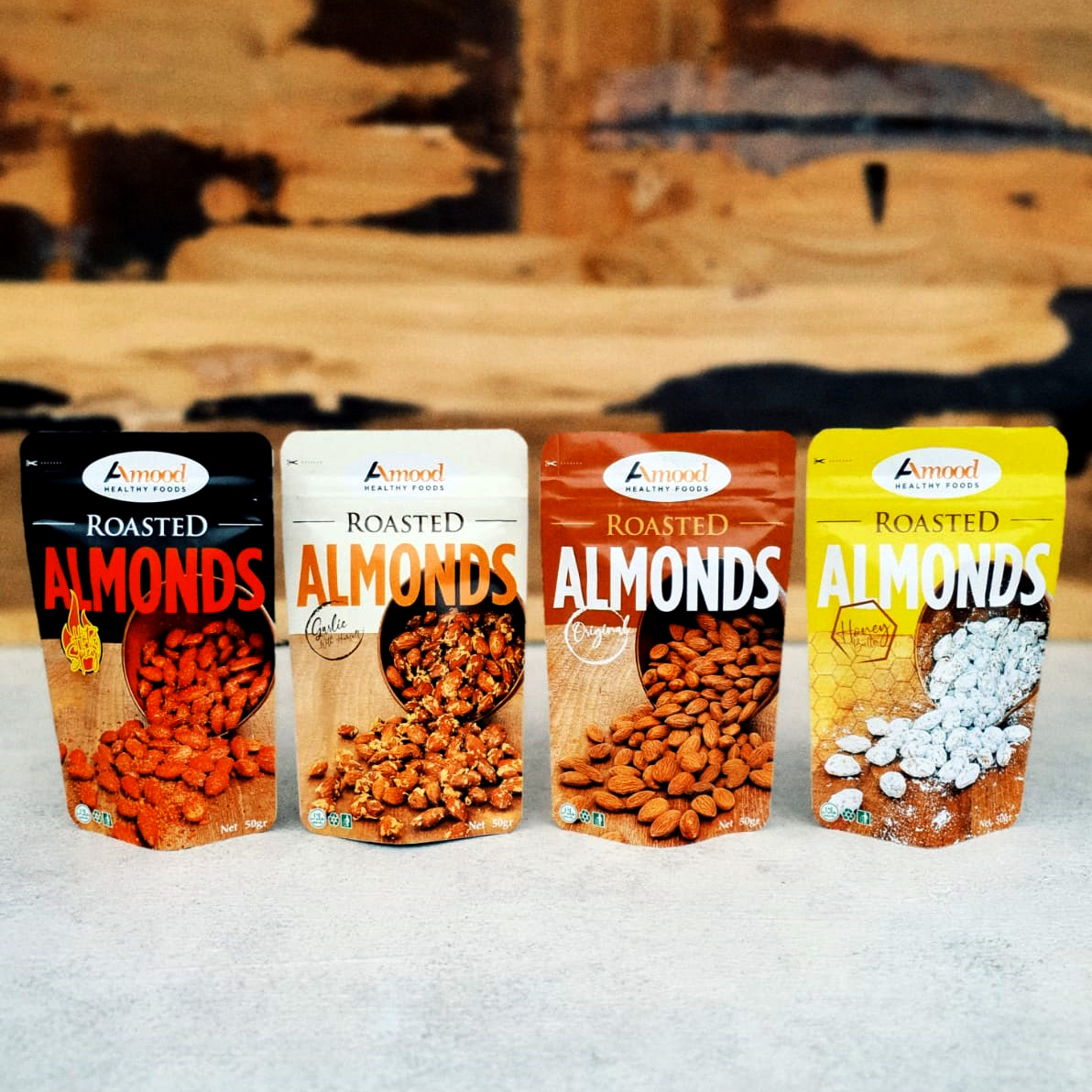 AMOOD ROASTED ALMOND RASA HONEY BUTTER 150GR