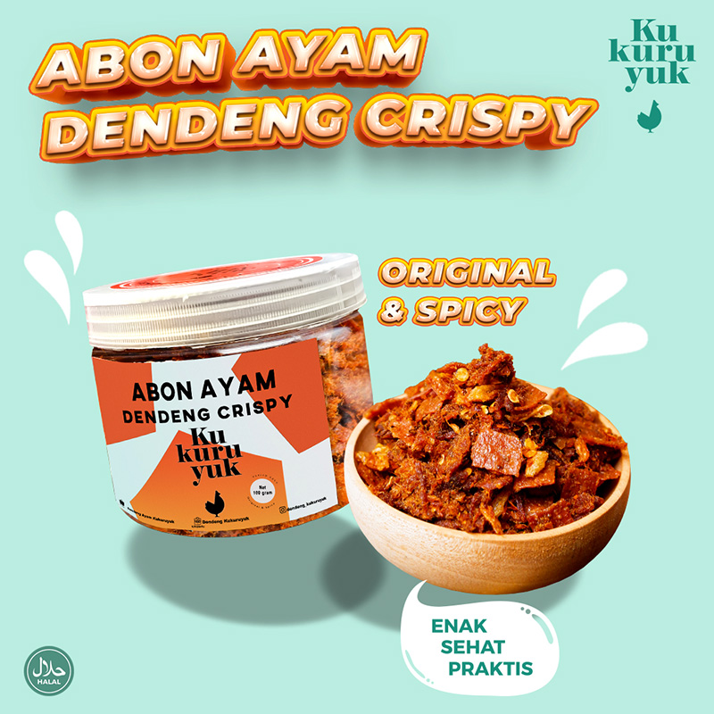 ABON DENDENG AYAM CRISPY ORIGINAL 100GR